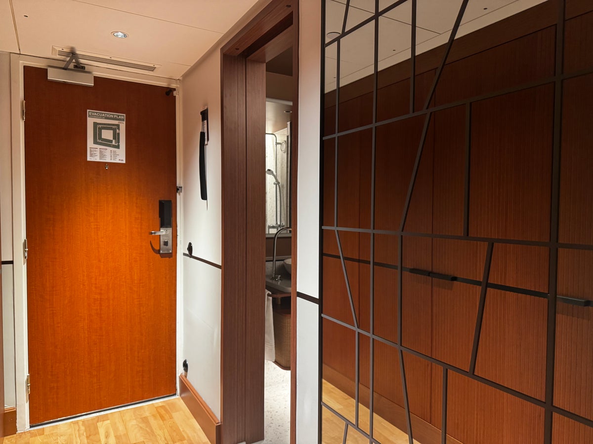 Sheraton Stockholm Hotel bedroom entry