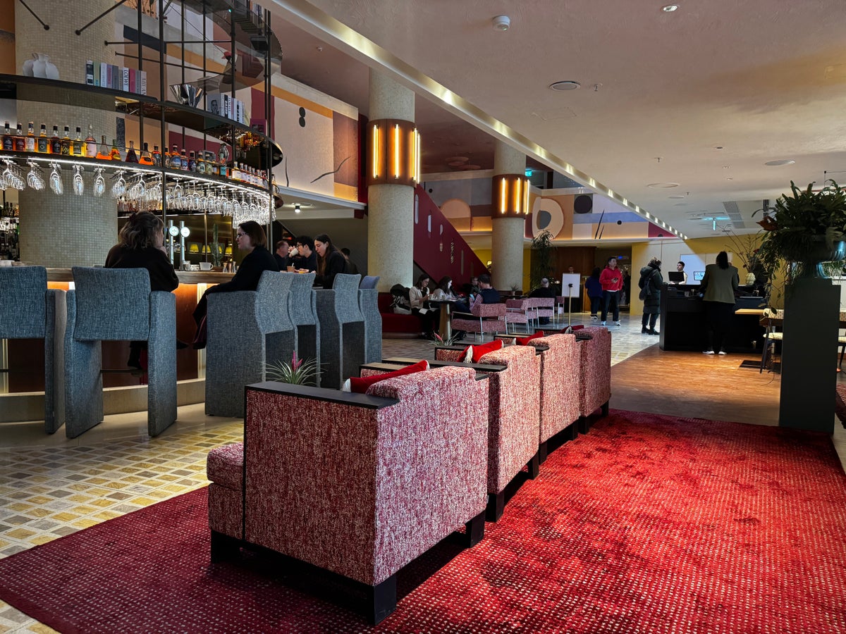 Sheraton Stockholm Hotel breakfast bar seating