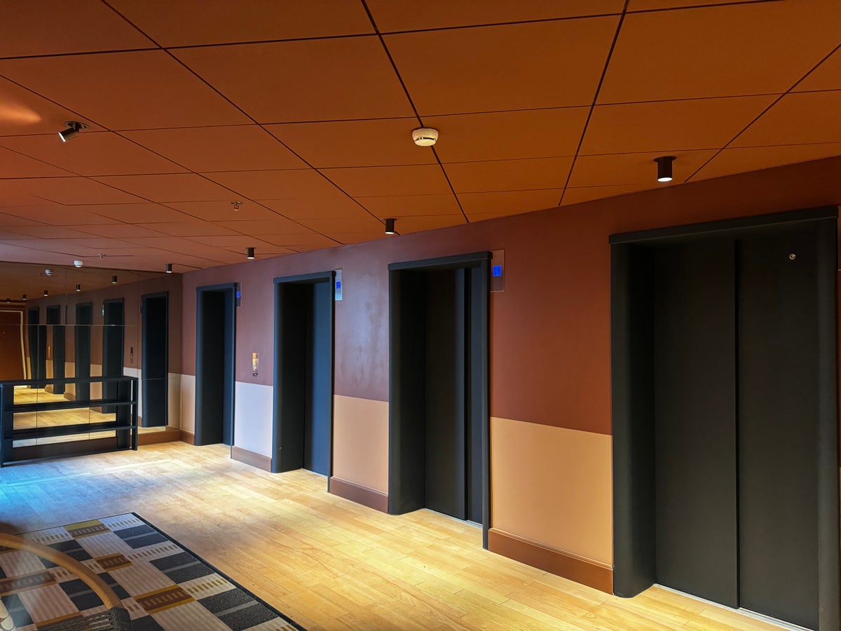 Sheraton Stockholm Hotel elevator bank