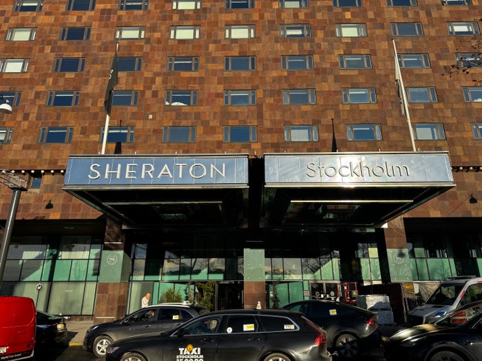 Sheraton Stockholm Hotel front entrance