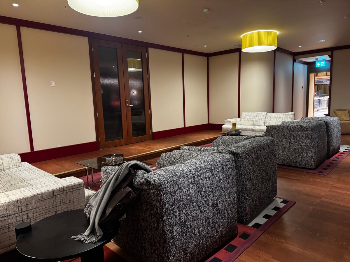 Sheraton Stockholm Hotel lounge sofas