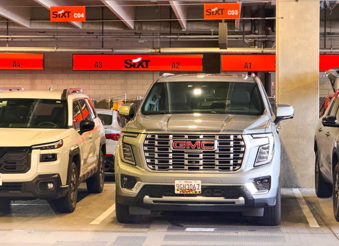 Sixt Yukon Denali Car Rental at Boston Logan Airport Image Credit Chris Hassan