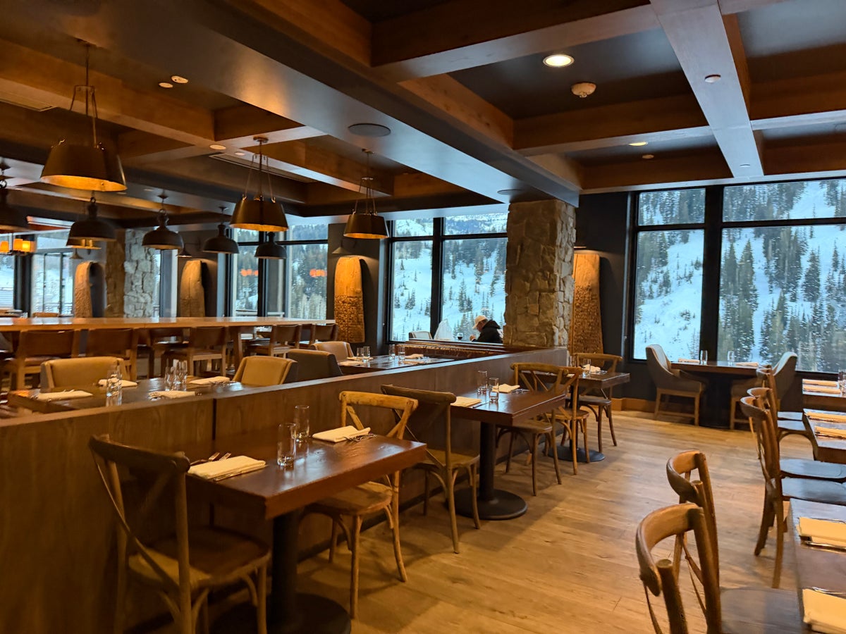 Snowpine Lodge Restaurant Views