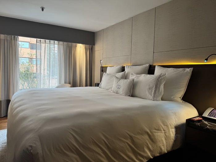 Sofitel Bogota Victoria Regia Bedroom Side View Sofitel Bogota Victoria Regia Bedroom Side View