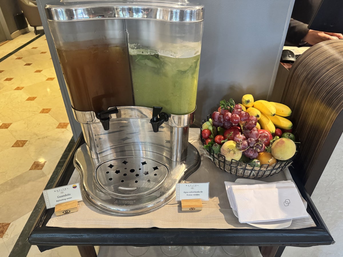 Sofitel Bogota Victoria Regia Breakfast Juice Station