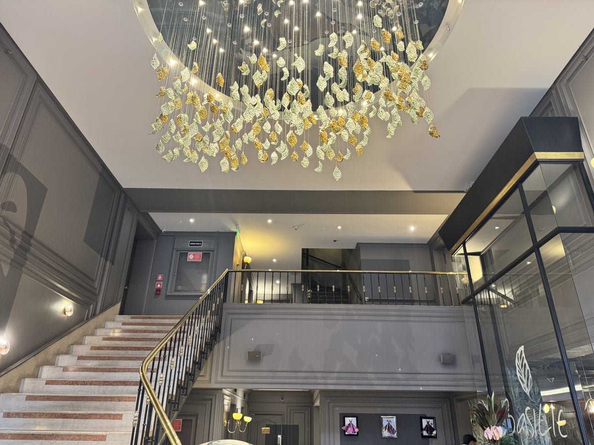 Sofitel Bogota Victoria Regia Lobby Chandelier