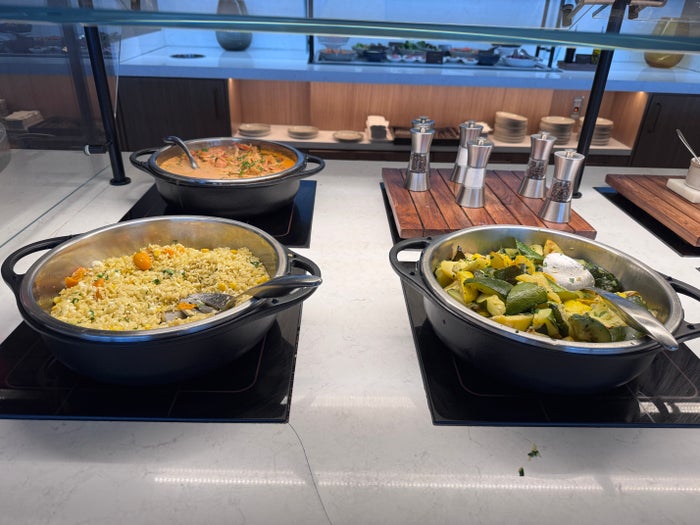 Soho Lounge JFK orzo zucchini