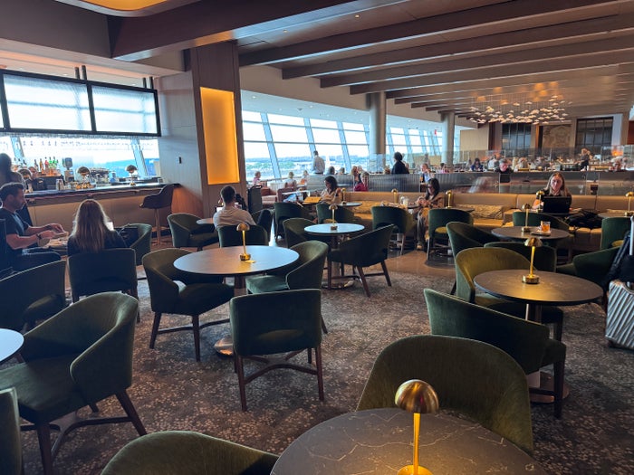 Soho Lounge JFK seating Soho Lounge JFK seating