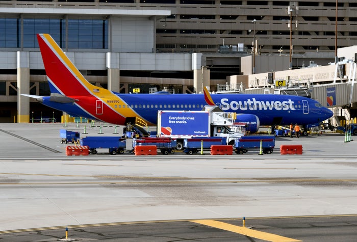 Southwest 737 Max 8 trucks PHX