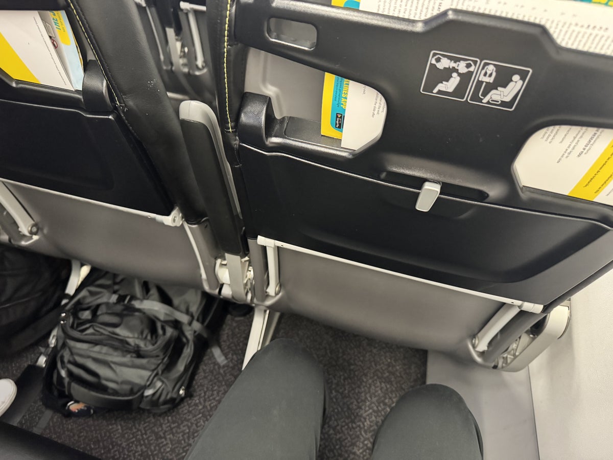 Spirit Airlines A321 Premium Economy Space in Row