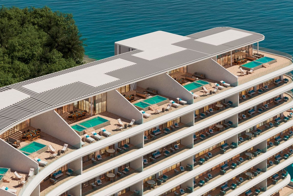 St Regis Costa Mujeres balcony rendering