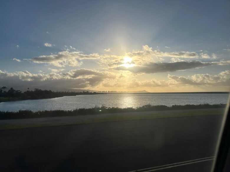 Sunrise Over Oahu
