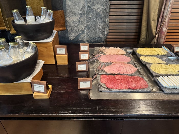 Tambo del Inka Marriott Luxury Collection Breakfast Buffet Charcuterie