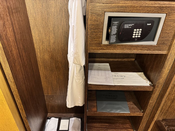 Tambo del Inka Marriott Luxury Collection Room Safe