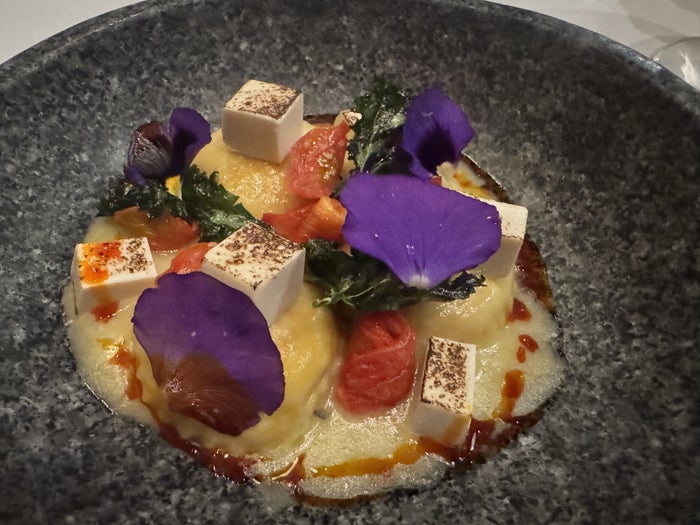 Tambo del Inka Marriott Luxury Collection Tasting Menu Course