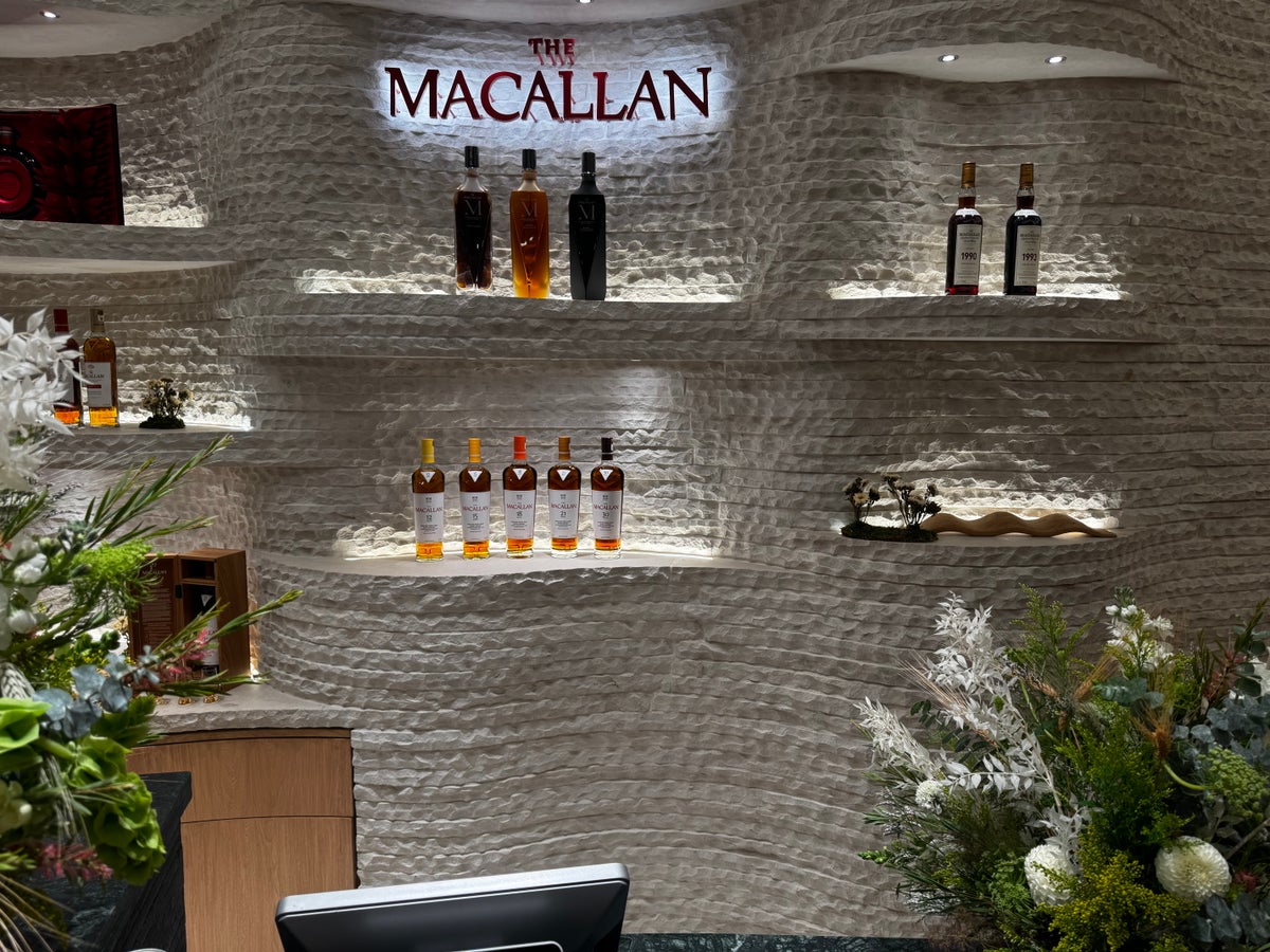 The Macallan Boutique LAX cash register
