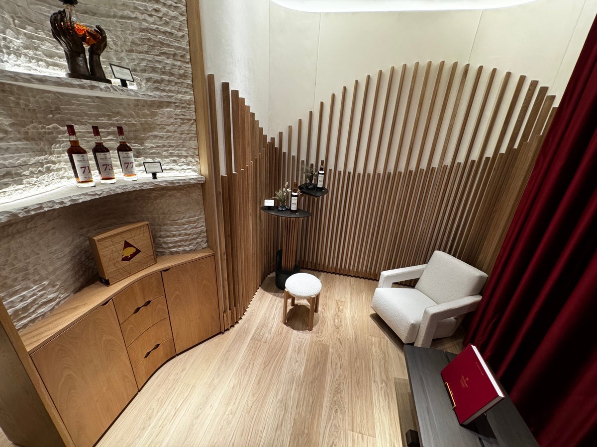 The Macallan Boutique LAX tasting room