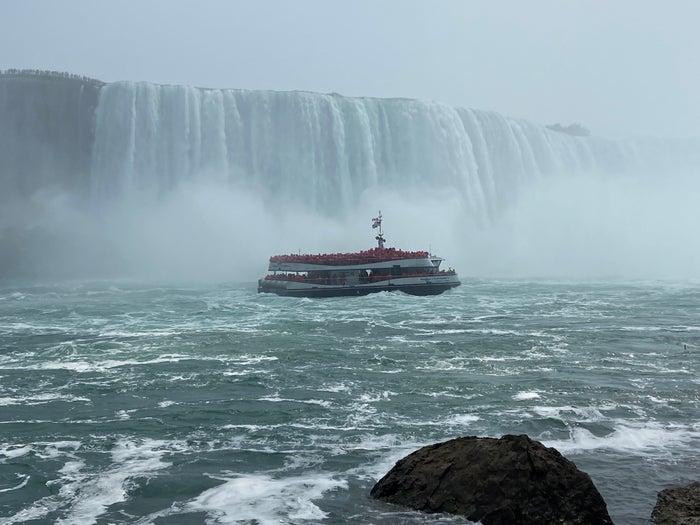 The Tunnel view of Niagara City Cruises The Tunnel view of Niagara City Cruises