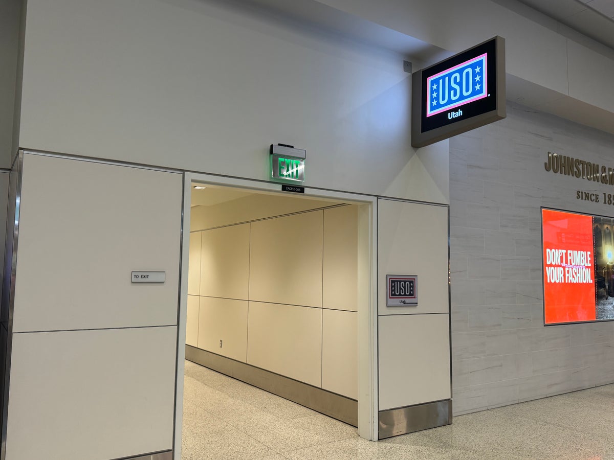 USO Lounge SLC Airport