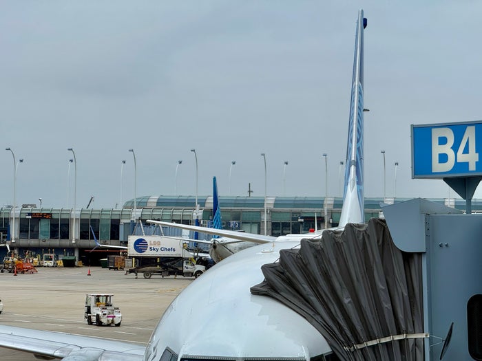 United 737 800 Starlink Antennas