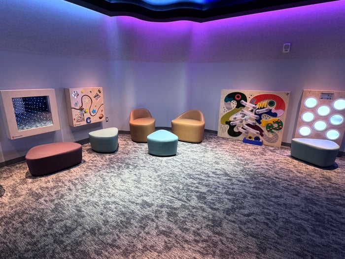 United IAH Terminal B sensory room