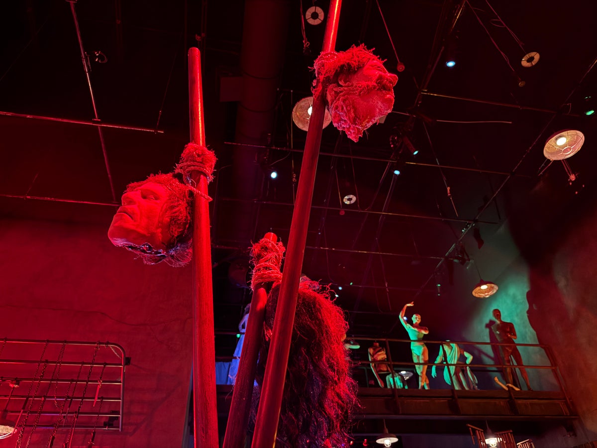 Universal Horror Unleashed Las Vegas props