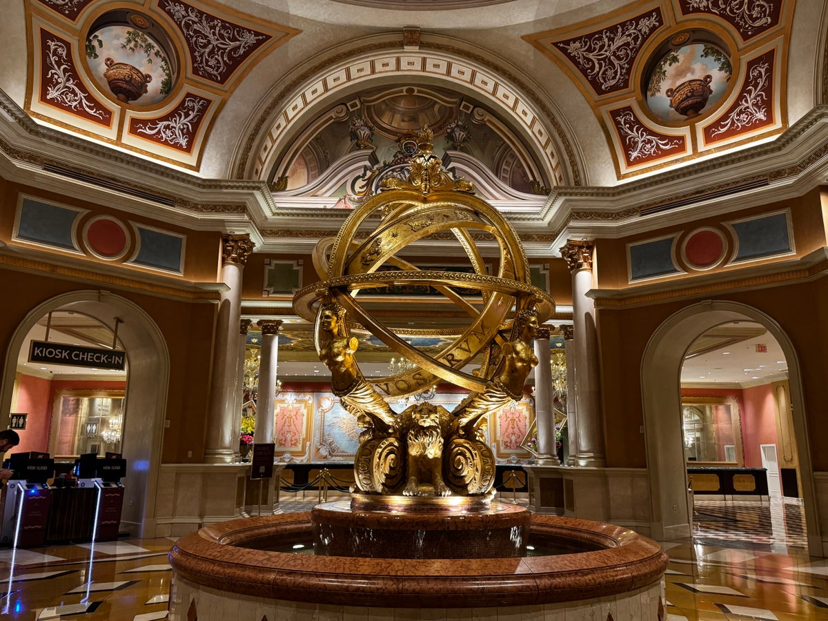 Venetian Las Vegas lobby Armillary Sphere