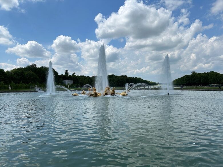 Versailles Palace Gardens Fountain