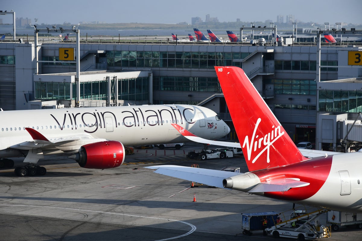 Virgin Atlantic A350 1000 Docked JFK Terminal 4
