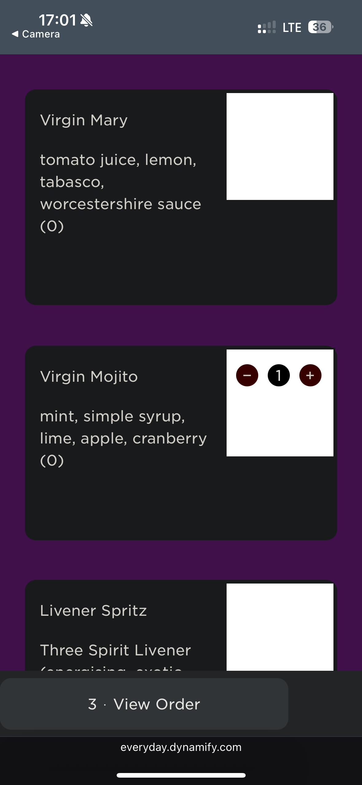 Virgin Atlantic Clubhouse JFK nonalcoholic