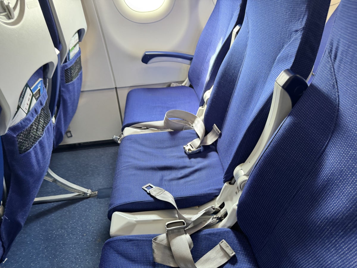 Viva Aerobus A320 Row of Seats