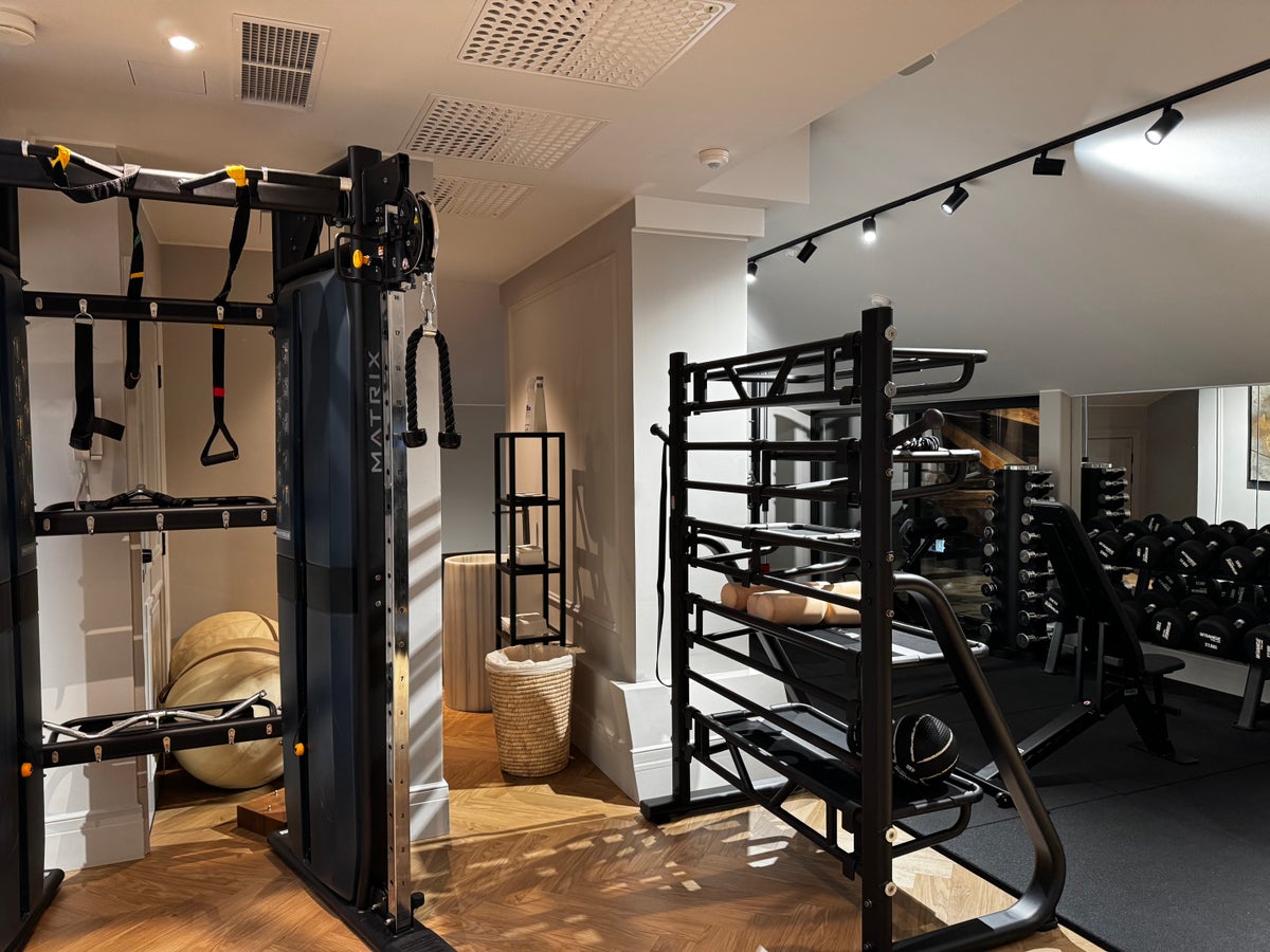 Waldorf Astoria Helsinki gym racks