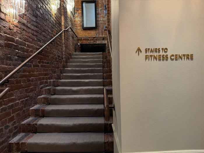 Waldorf Astoria Helsinki gym stairs