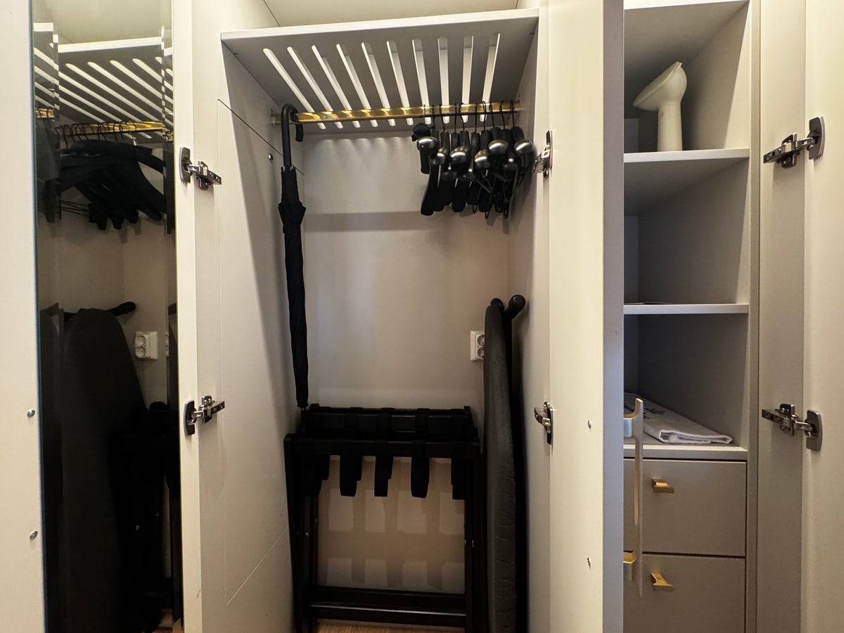Waldorf Astoria Helsinki junior attic suite closet
