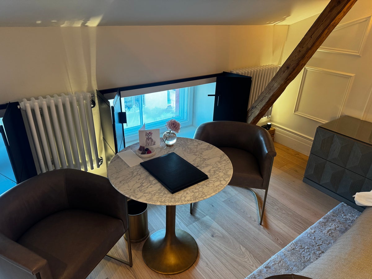 Waldorf Astoria Helsinki junior attic suite sitting area