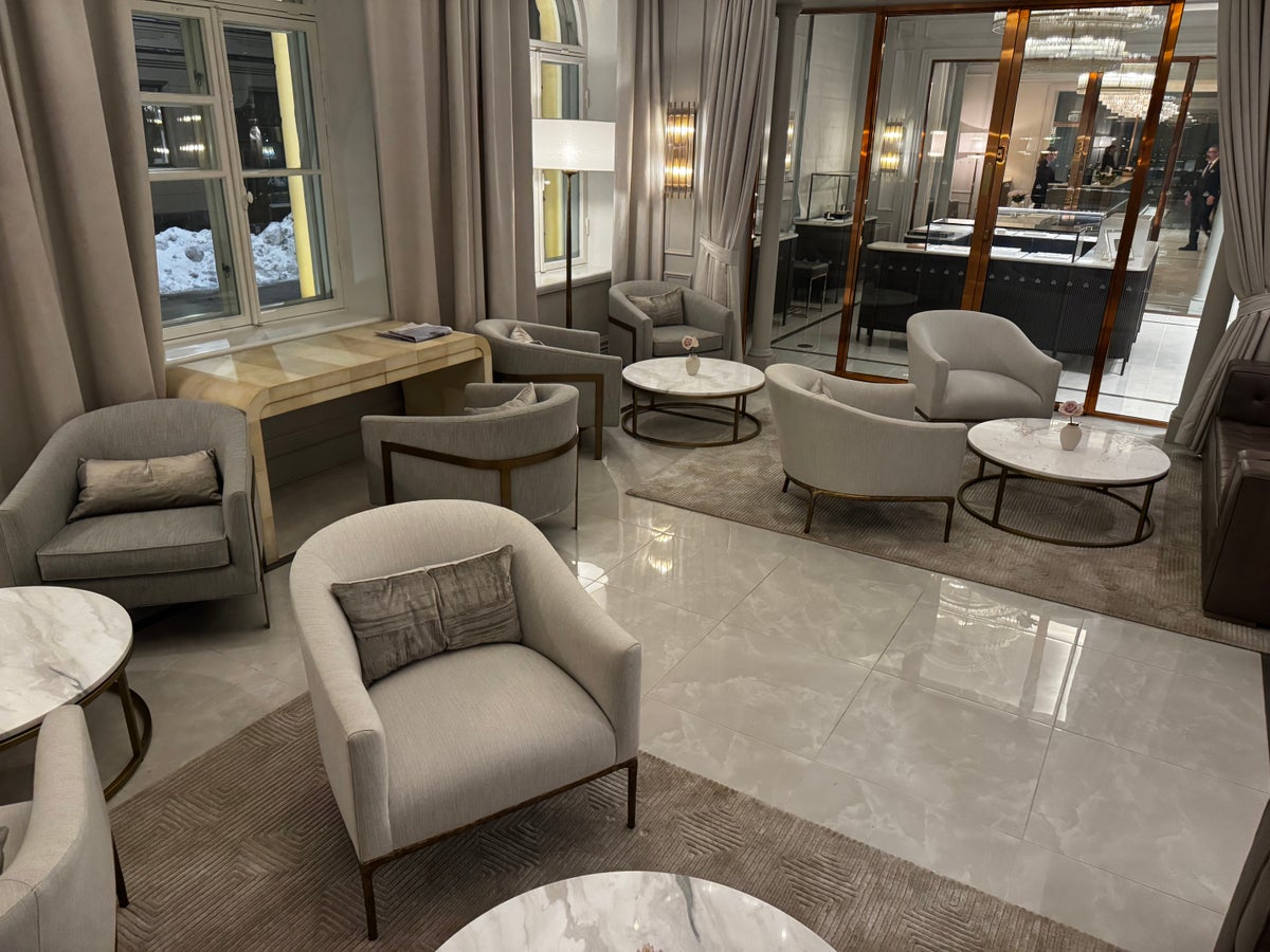Waldorf Astoria Helsinki living room seating