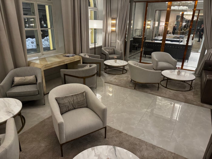 Waldorf Astoria Helsinki living room seating