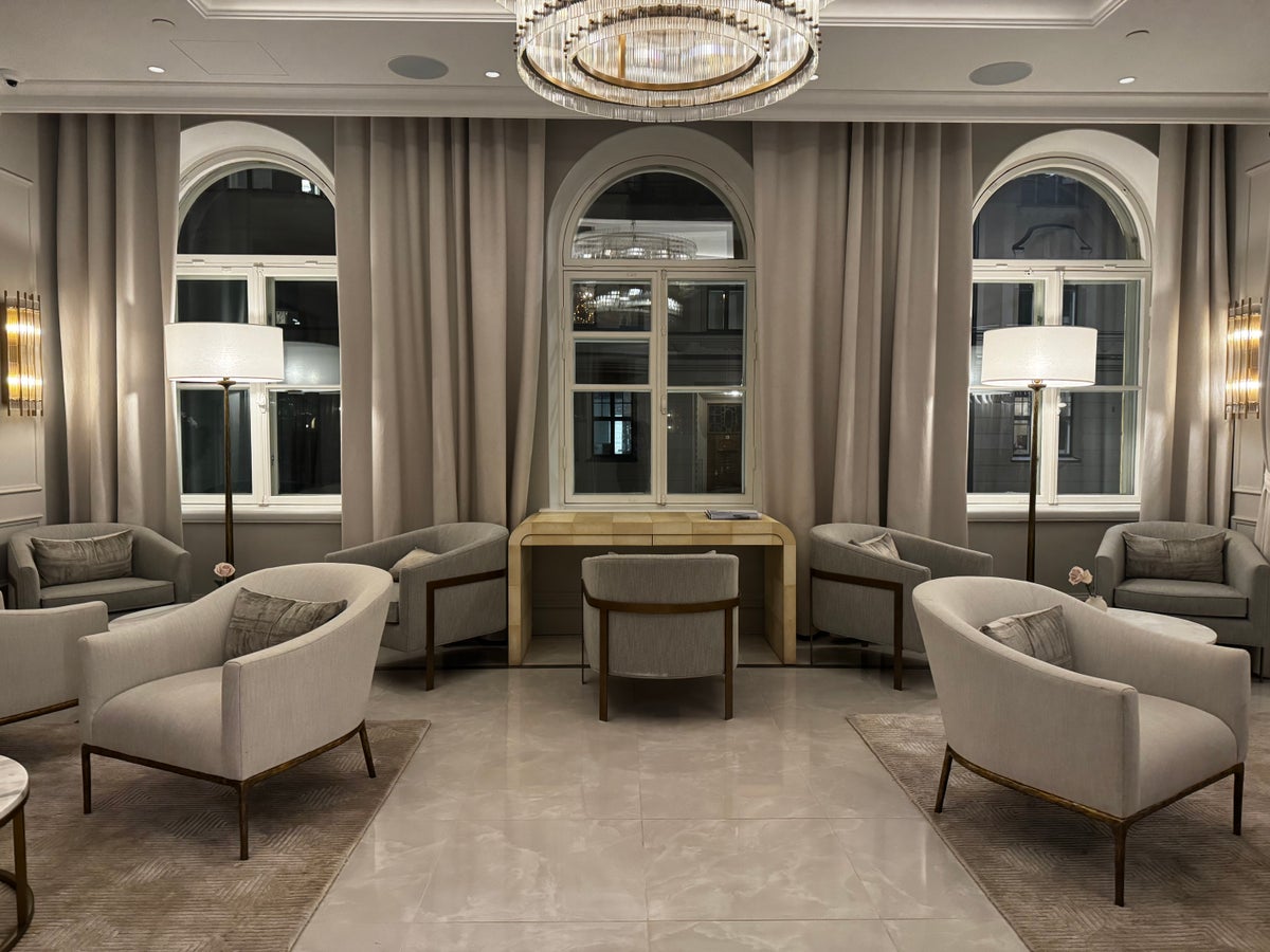 Waldorf Astoria Helsinki living room
