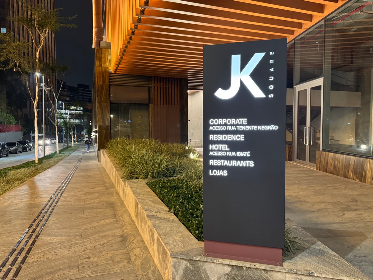 Westin Sao Paulo Marriott JK Square sign