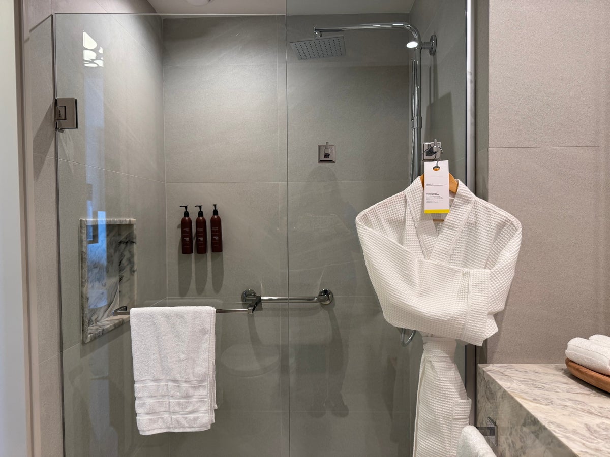 Westin Sao Paulo Marriott bathroom shower
