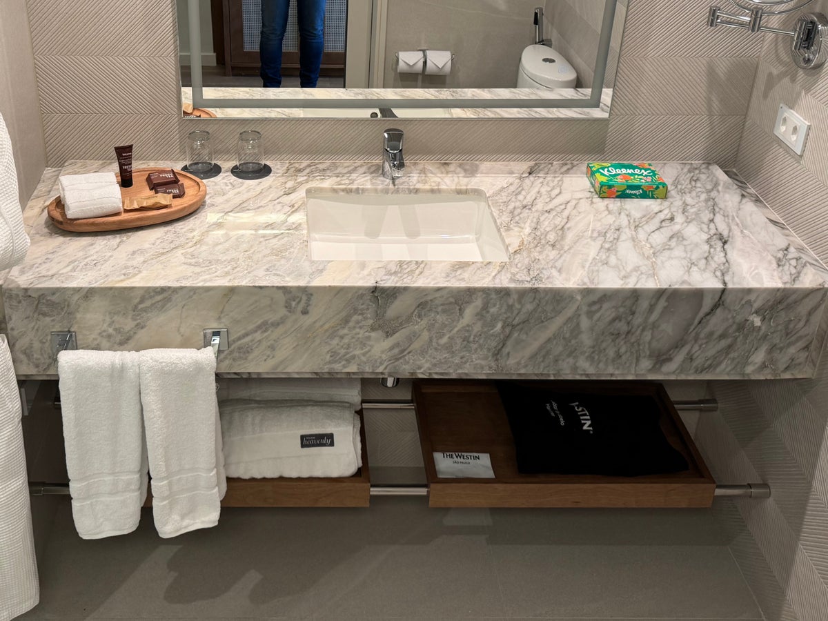 Westin Sao Paulo Marriott bathroom sink
