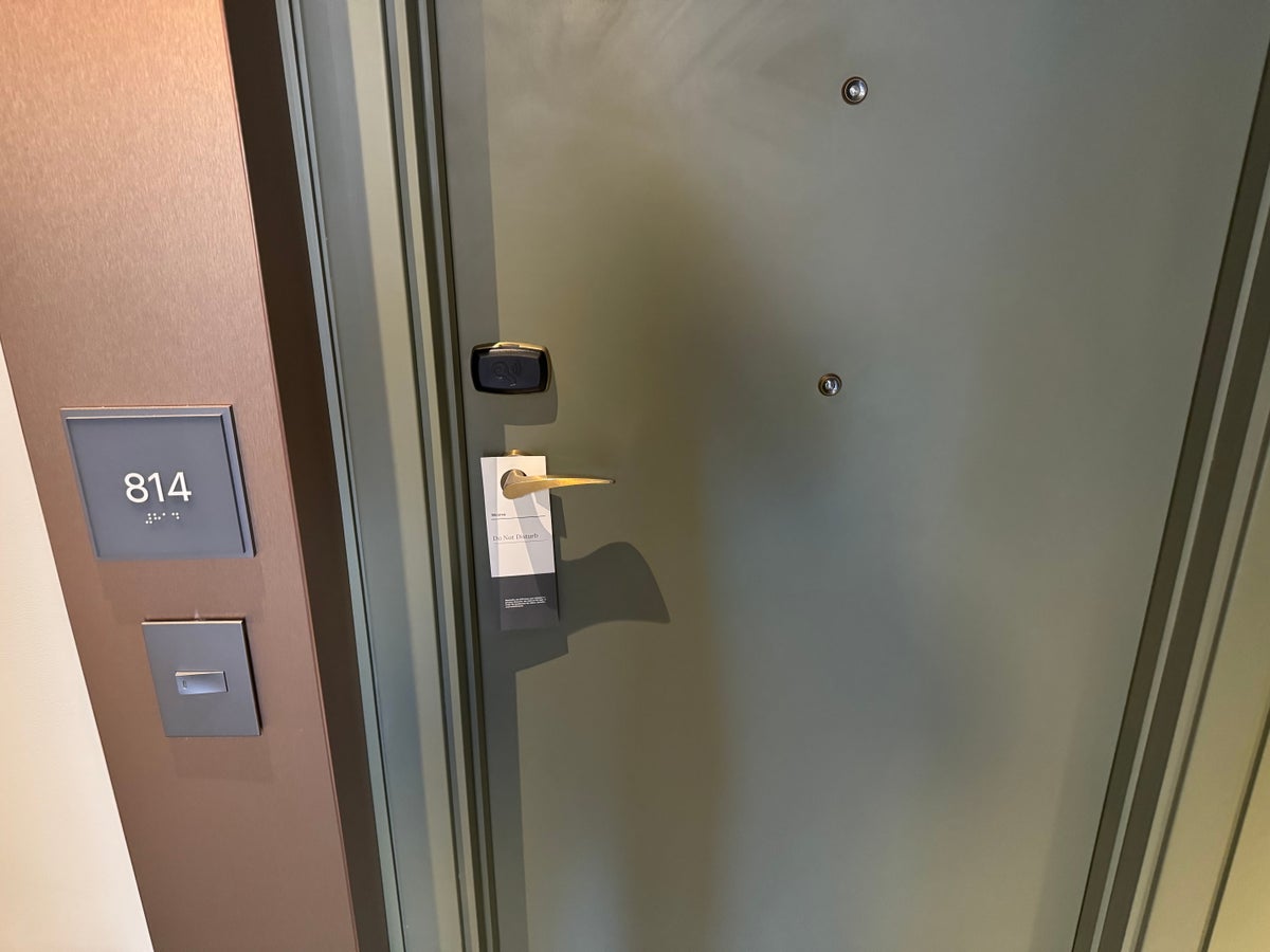 Westin Sao Paulo Marriott bedroom door