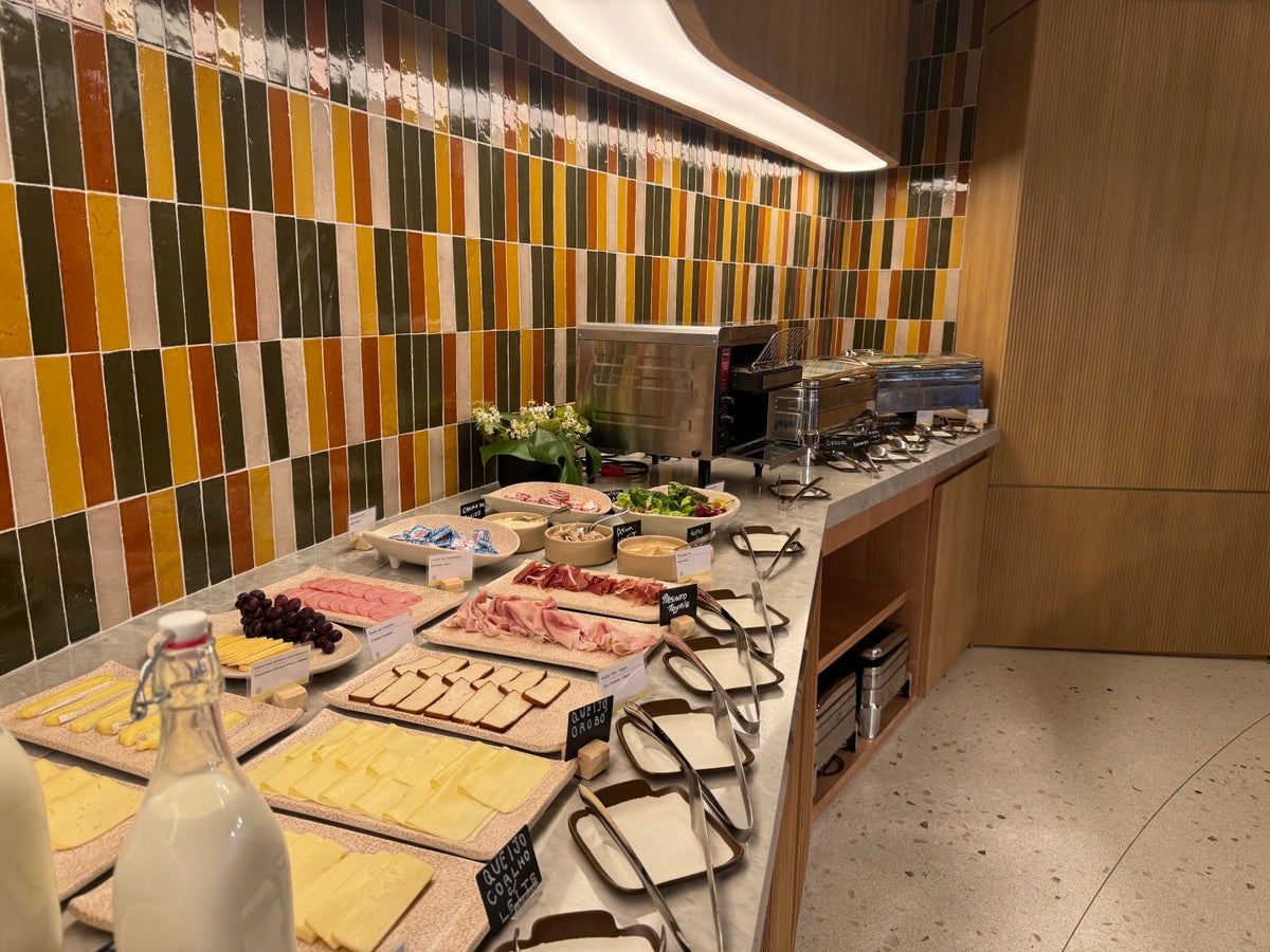 Westin Sao Paulo Marriott buffet cold cuts