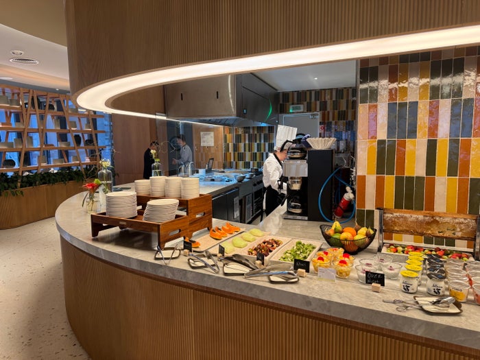 Westin Sao Paulo Marriott buffet egg station Westin Sao Paulo Marriott buffet egg station