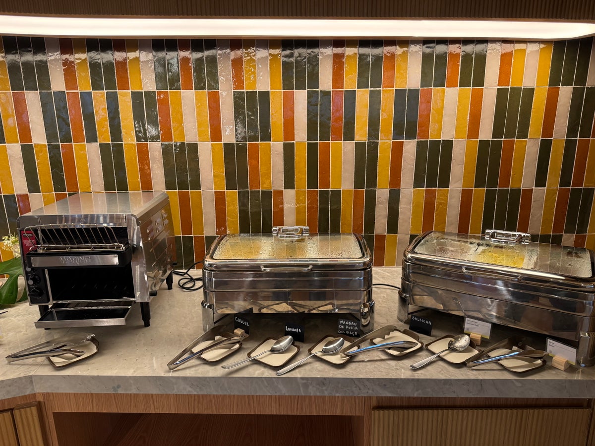 Westin Sao Paulo Marriott buffet hot dishes