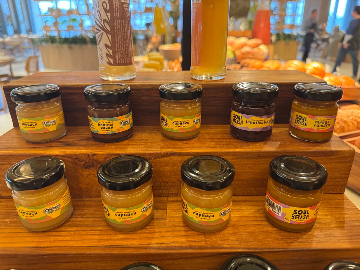 Westin Sao Paulo Marriott buffet jams