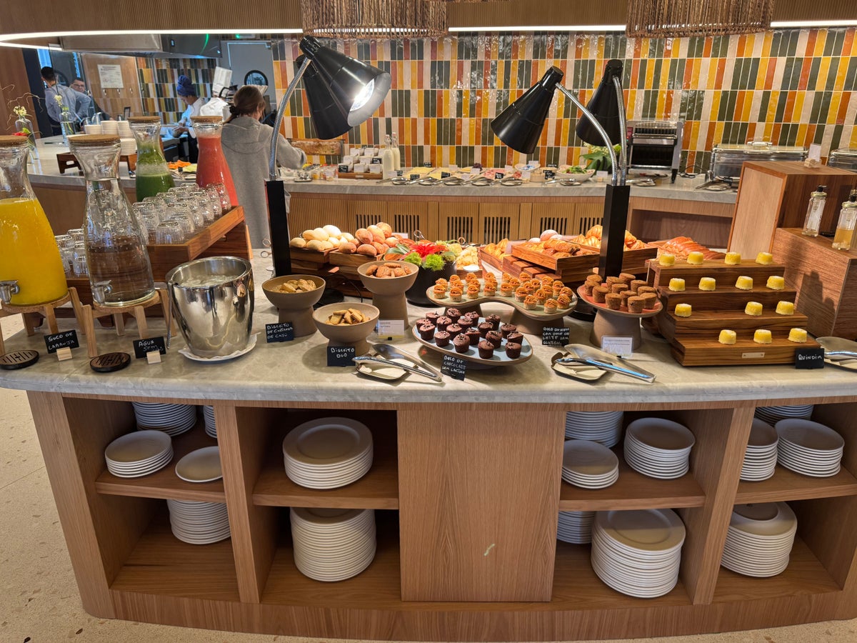Westin Sao Paulo Marriott buffet pastries