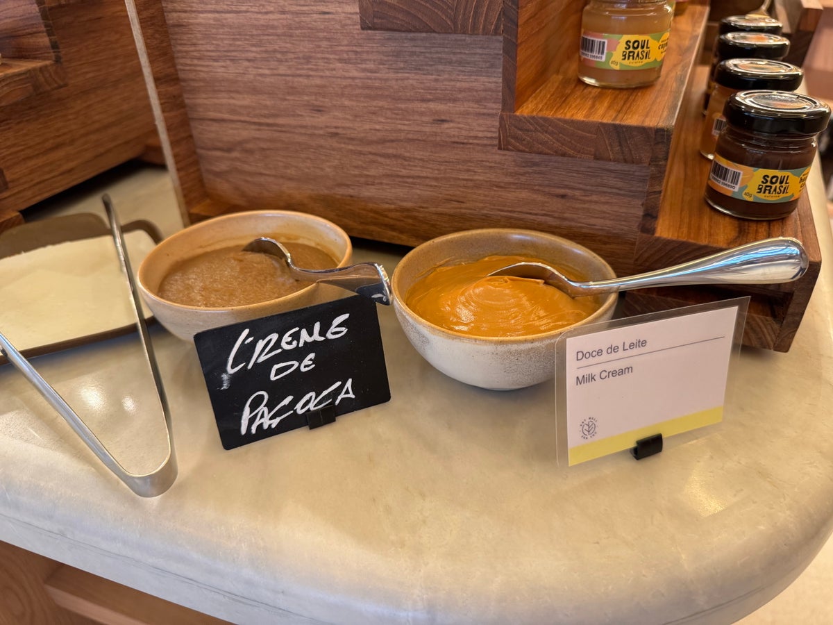 Westin Sao Paulo Marriott buffet spreads