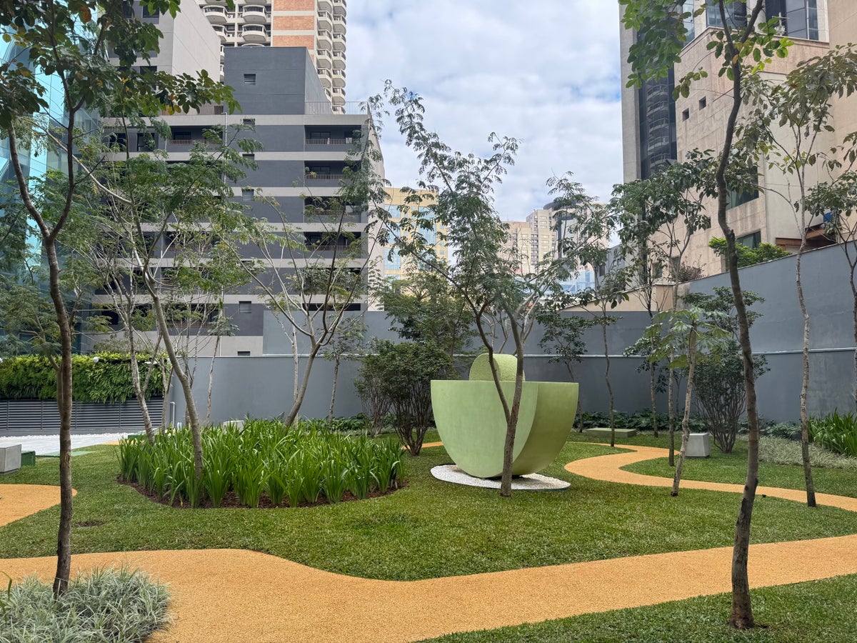 Westin Sao Paulo Marriott courtyard