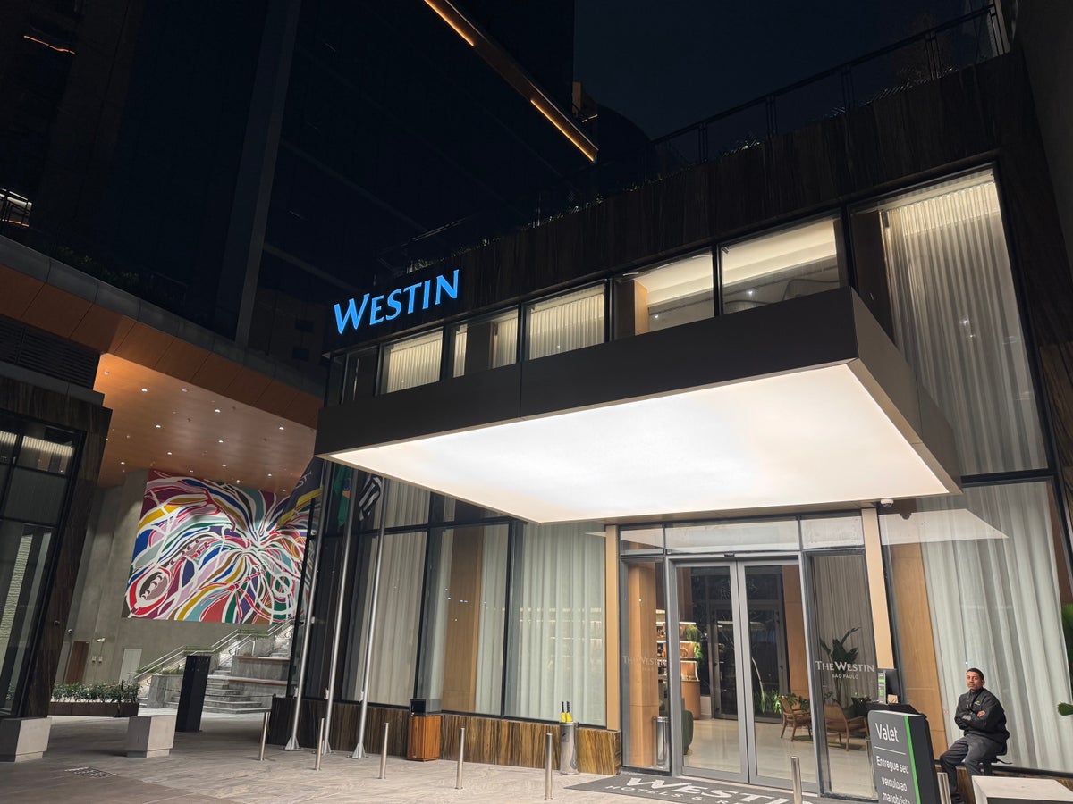 Westin Sao Paulo Marriott front door